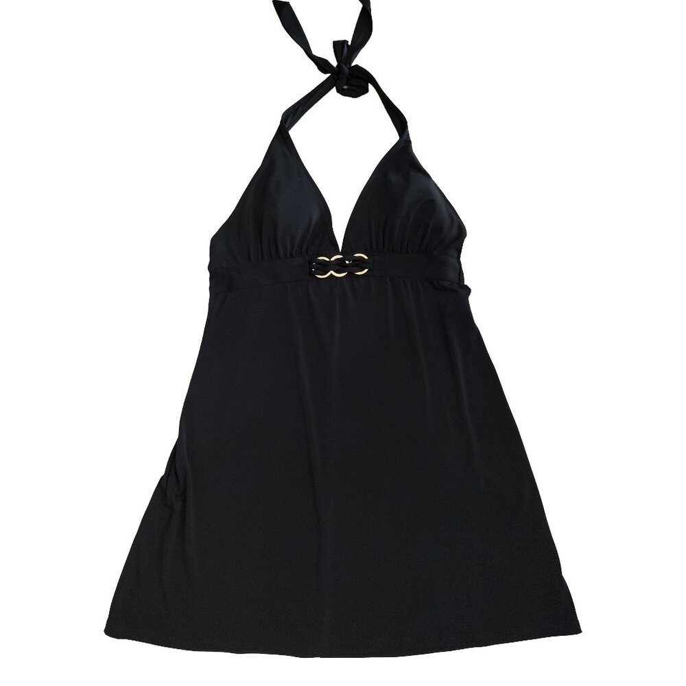 Black LA Blanca by Rod Beattie Swim cover up dress